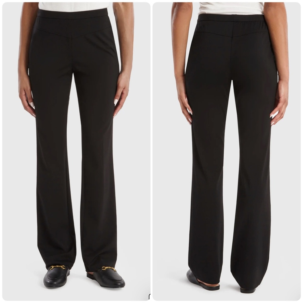Capsule 121 Black Larsen Flared Jersey Stretch Pants Sz 1X  NWT Normcore